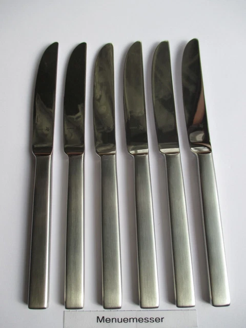 Wmf Besteck Lyric Plus Cromargan Protect Menümesser Teilmattiert Set6 Stück