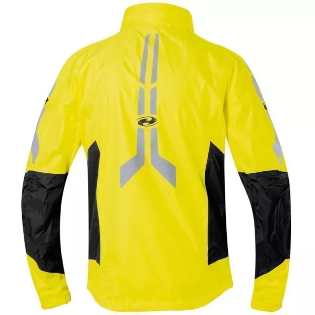 Held Humide Tour Imperméable Noir/ Jaune Néon Vêtements de Pluie Blouson Moto 2