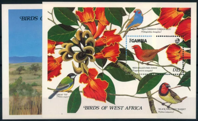 Gambia; Vögel 1989 **  (17,-)
