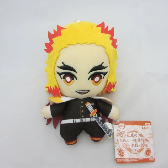 Peluche Kyojuro Rengoku 32cm - Demon Slayer Kimetsu No Yaiba - Banpresto Neuve