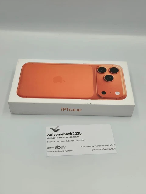 APPLE IPHONE 17 Pro Max Cosmic Orange (Unlocked) SEALED |🚚or