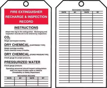 Accuform Tar710 Inspection Tag By The Roll,6.25X3,Pk100