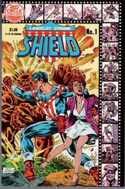 Lancelot Strong Shield - Red Circle Comics  - June 1983 - #1