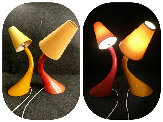 Lampe de Collection Vintage Cermonac 1960 signée et numérotée - Parfait