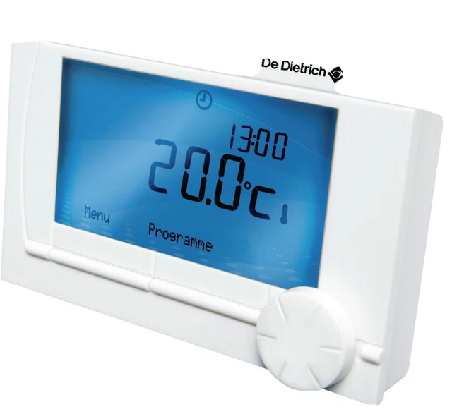 Thermostat d'ambiance modulant filaire AD 304 / Réf 7609763  DE DIETRICH