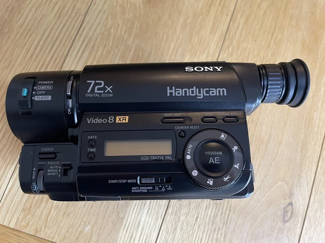 Sony Handycam 72x Optical Zoom KAMERA SONY HANDY CAM VIDEO HI8 72X