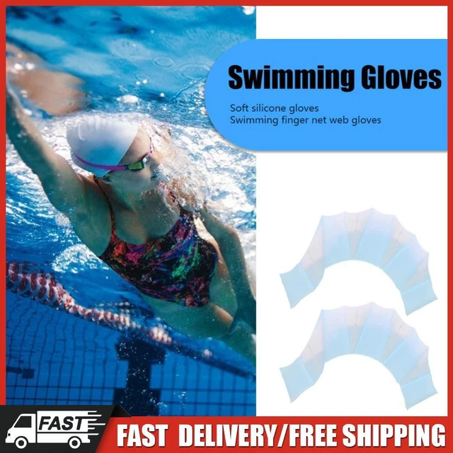 SILICONE GLOVES HANDFINS swimming fins water sports swimming training ...