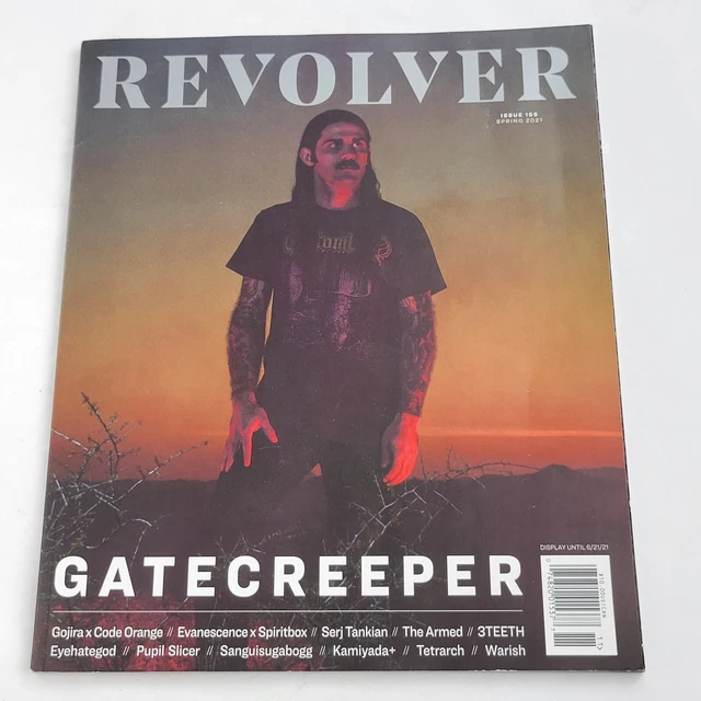GATECREEPER REVOLVER MAGAZINE Spring 2021 Rock Metal Music Gojira 15.