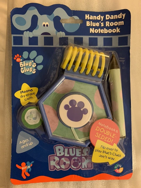 BLUES CLUES BLUE’S Room NOTEBOOK - In Package Blue’s Clues SELLING TO ...