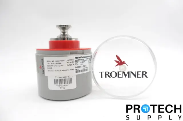 Troemner 500g Calibration Weight ASTM Class 4 + Case NEW with WARRANTY