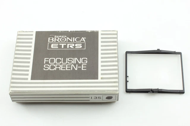 [Near MINT in BOX] Bronica ETRS 135 Focusing Screen E ETRSi Ei for ETR S JAPAN