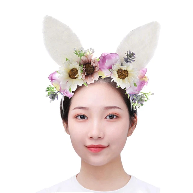 Stirnband Kopfschmuck Kostüm Kranz Blumen Kopfschmuck für Party Halloween