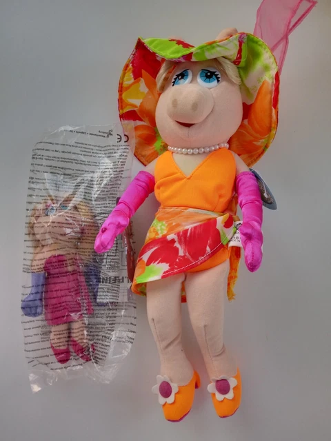 Poupée Le Muppet Show - Miss Piggy Par Clodrey - Figurine De Collection Vintage