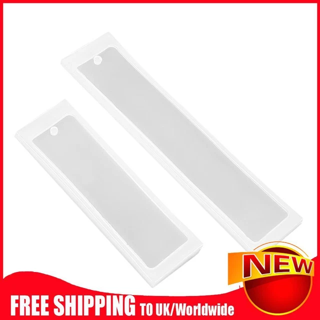 Rectangle Silicone Molds Bookmark Jewelry Keychain Molds Pendant DIY Making Mold