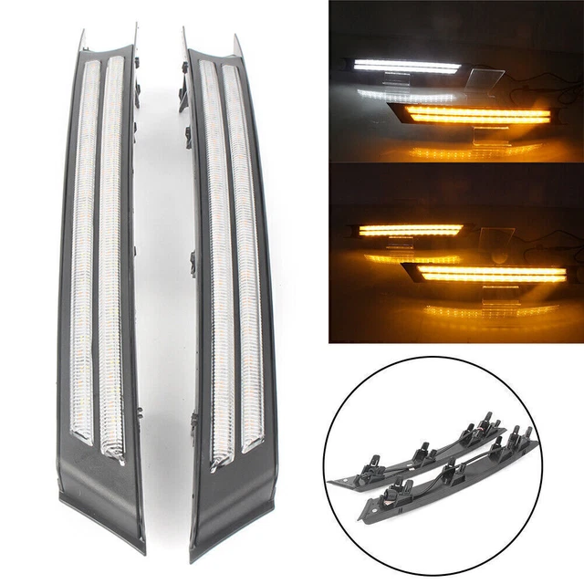 Luce di marcia diurna LED DRL fendinebbia con luci di direzione per Mazda CX-5 CX5