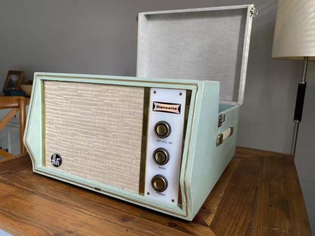 vintage dansette major record player