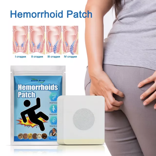 10X pomada para hemorroides parche médico tratamiento pila externa interna fisura anal·
