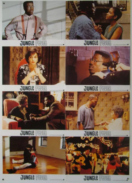 Jungle Fever SPIKE LEE, WESLEY SNIPES Kino Aushangfotos LOBBY CARDS 16x A4