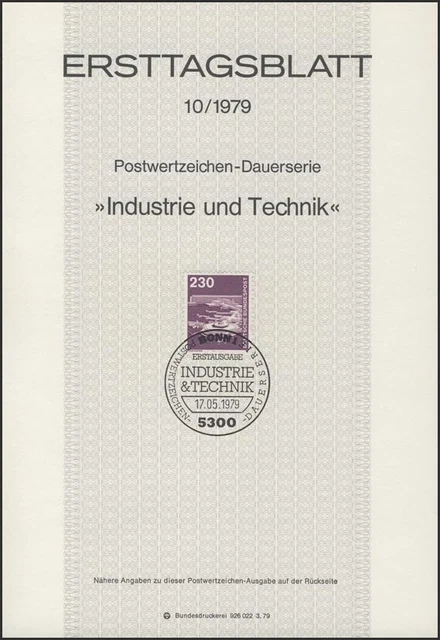 ETB 10/1979 Industrie und Technik: Flughafen Frankfurt