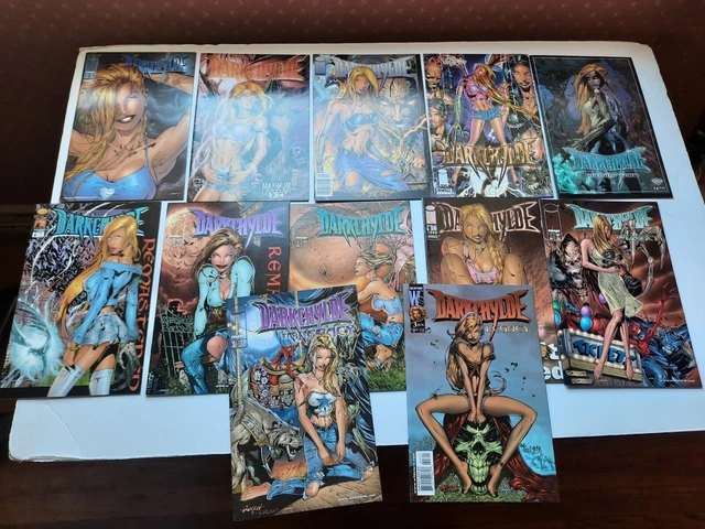 DARKCHYLDE Lot of 12 Image Comics 1996-99 VF  REMASTERED LEGACY SWIMSUIT More