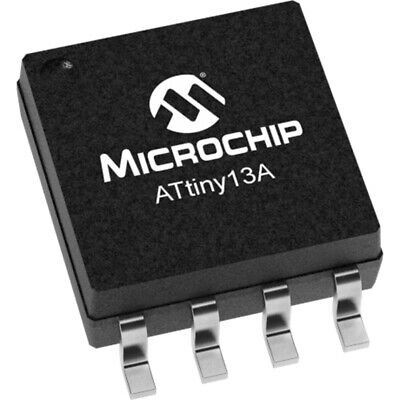 ATtiny 13-20pu Atmel-AVR-RISC-µC 20mhz 1 Kbytes Flash dip8 