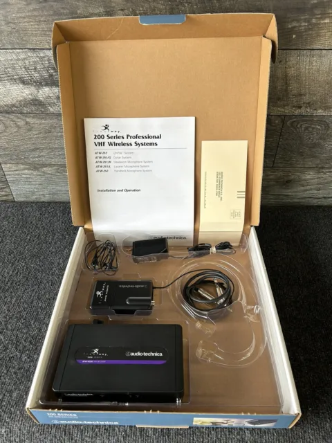 Audio-Technica Freeway 200 Series VHF Wireless System #473