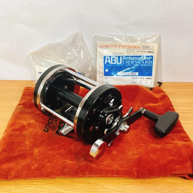 ABU GARCIA AMBASSADOR 10000Cl Old Driel Vintage $318.72