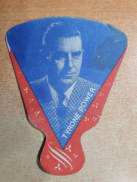 Año 1950 Sevilla. Pay Pay TYRONE POWER. Construcciones ROD. Tamaño 14 x 11 cm.