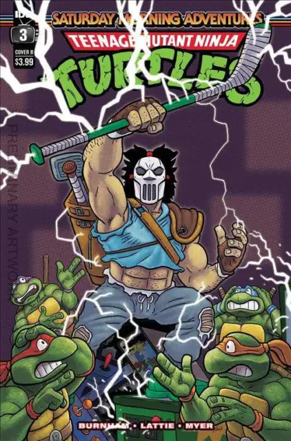 Teenage Mutant Ninja Turtles: Saturday Morning Adventures #3B VF/NM; IDW | we co
