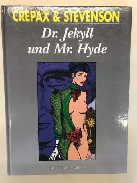 CREPAX & STEVENSON: Dr. Jekyll & Mr. Hyde, BDSM, Comics für Erwachsene 1996 NEU