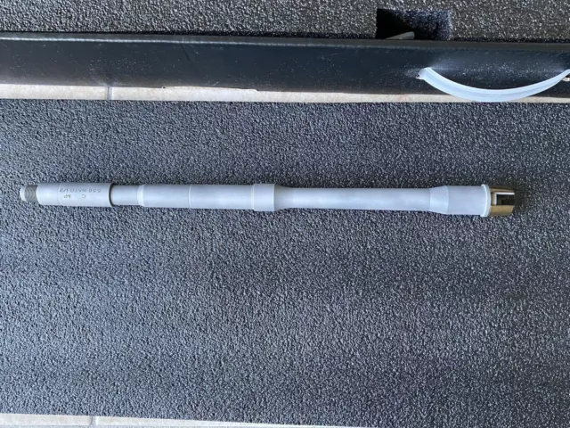 Airsoft 14.5" Silver Outer Barrel for Tokyo Marui MWS GBB, Aluminum