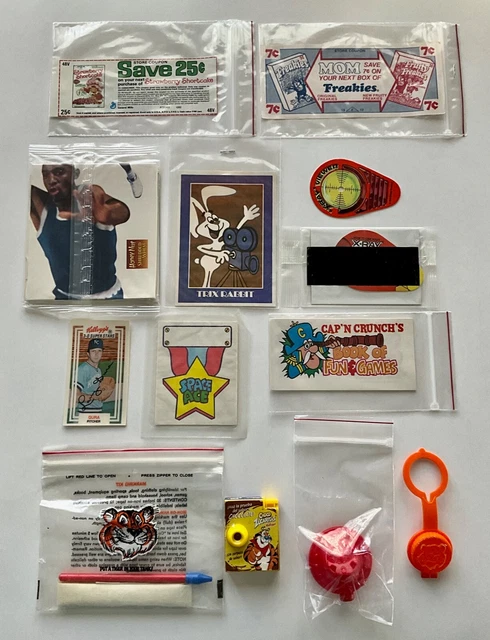 Three Tony Tiger Plus Nine Vintage Premiums