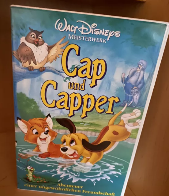 Cap und Capper 400 02041 Walt Disneys Meisterwerk VHS Kassette Hologramm Disney