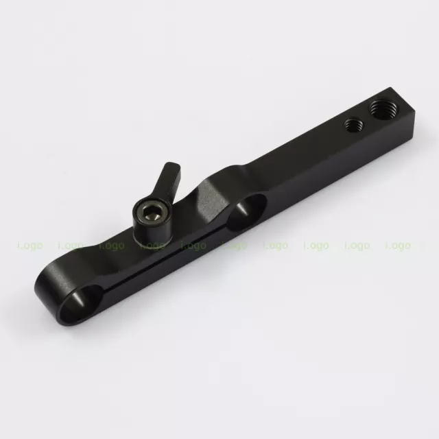 15mm Rod Clamp Bar fr Camera Rig Support Rail System Follow Focus LCD Monitor