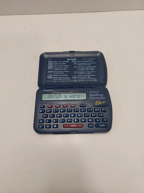 Franklin Webster's Spelling Corrector Plus Dictionary NCS-101 Tested