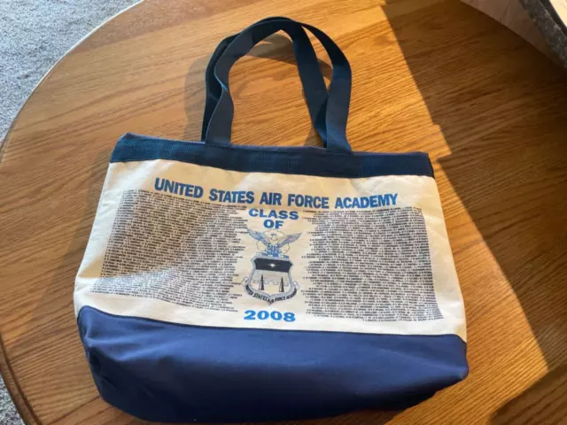 US Air Force Academy Graduation Class 2008 Canvas Tote