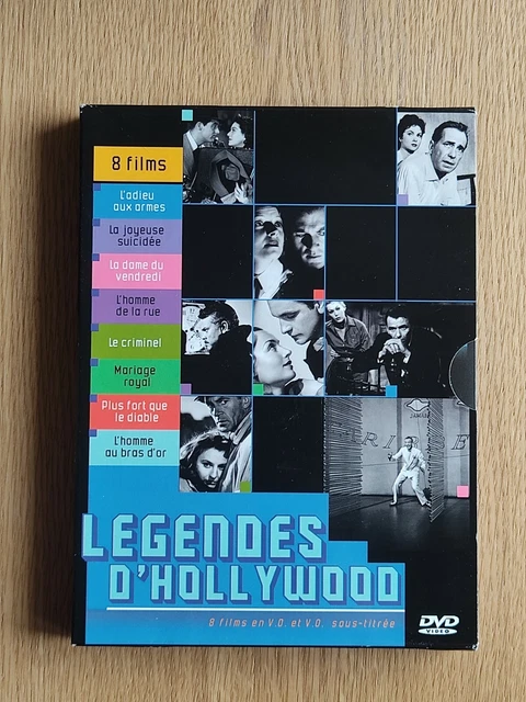 LEGENDES D'HOLLYWOOD - Coffret 8 films DVD EUR 19,90 - PicClick FR
