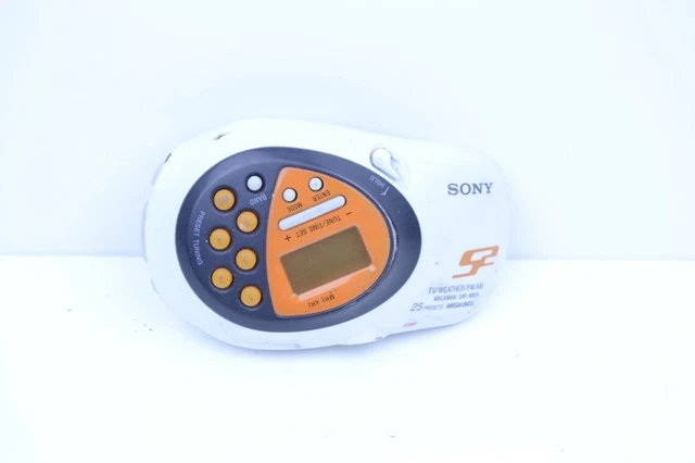 RADIO AM FM portable SONY SRF-M97 Pocket Walkman Tuning (testée et fonctionne... EUR 71,99