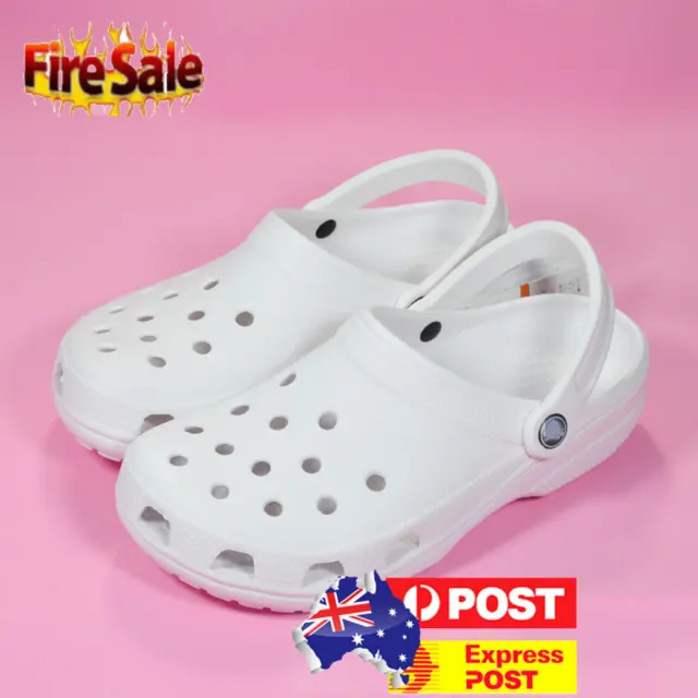 Crocs Classic Clogs Slippers Garden Shoes Breathable Beach Shoe Women Men Unisex