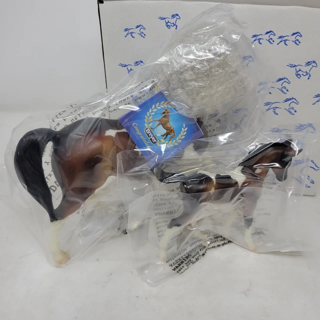 Breyer 2015 Web Special Matte “Julien and Sophia” Mare & Foal Mold NIB h3001