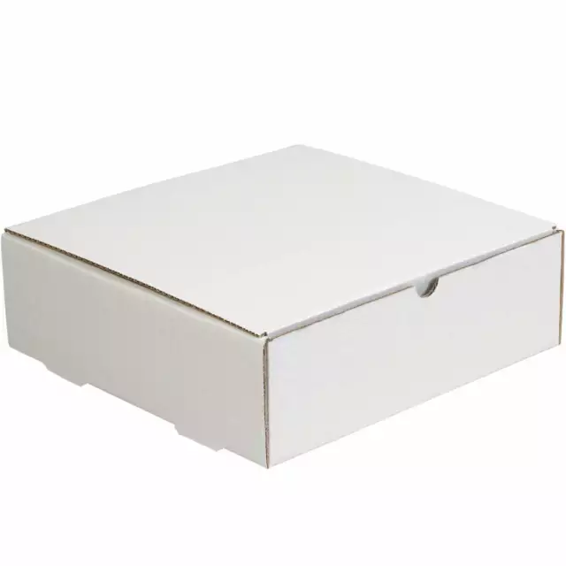 Myboxsupply 20.3x20.3x5.1cm Bianco Letteratura Buste, 50 Per Fascio