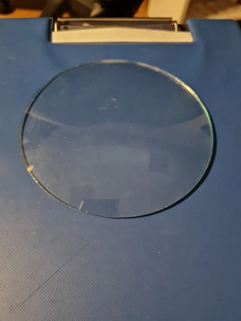 Uhrglas - Glas gewölbt  - Alt - 13 cm