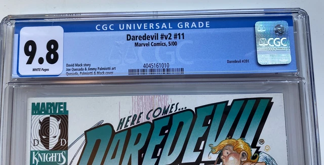 Daredevil 11 CGC 9.8 Echo Cover David Mack 1st print 2000 Marvel Comics 2