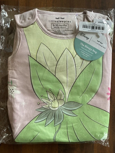 New Disney Little Sleepies Tiana Sleepy Bag 6-18 Months
