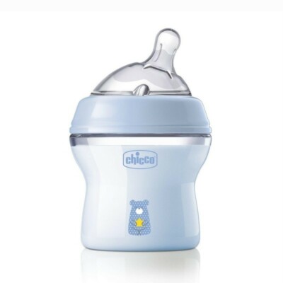 Chicco CHICCO Black & White Natural Feeling Biberon 0m flusso lento 150 ml colori vari 