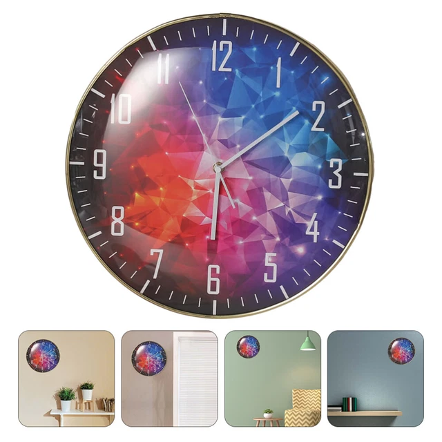glasses wall clock 12 Inch Horloge Créative Horloge Murale Montres Numériques L'
