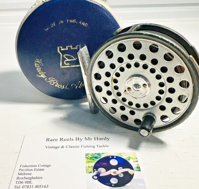 VINTAGE HARDY THE LRH Lightweight Trout Fly Reel with Zipped Case & Fly  Line £185.95 - PicClick UK