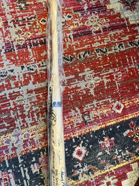 Baseball Bat Autographed By Johnny Bench And Pete Rose