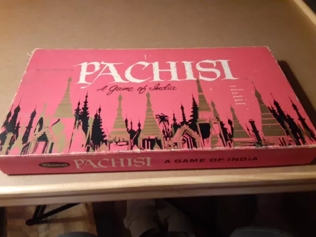 Vintage Pachisi Game - A Game Of India For The Whole Family, 1969