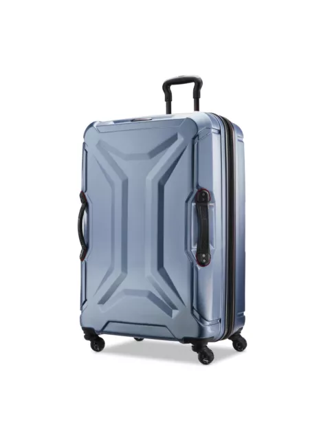 Cargo Max 28" Hardside Spinner Luggage Slate Blue Rugged Durable Lined Interior